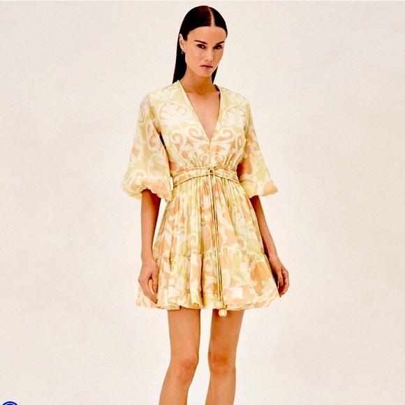 Alexis Capri-Dress Melon Vine - Picture 1 of 8